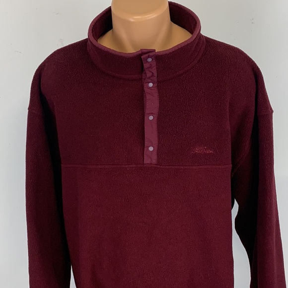 L.L. Bean 1/4 Snap Pullover.  XXL - Picture 2 of 9